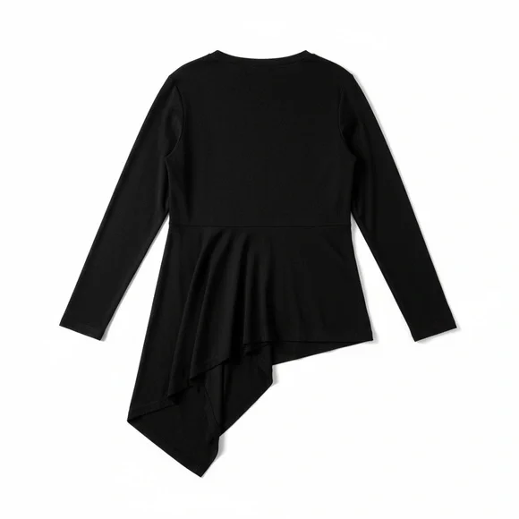 🖤 Koandaily Asymmetrical Peplum Top – Size L 🖤 - Picture 5 of 10